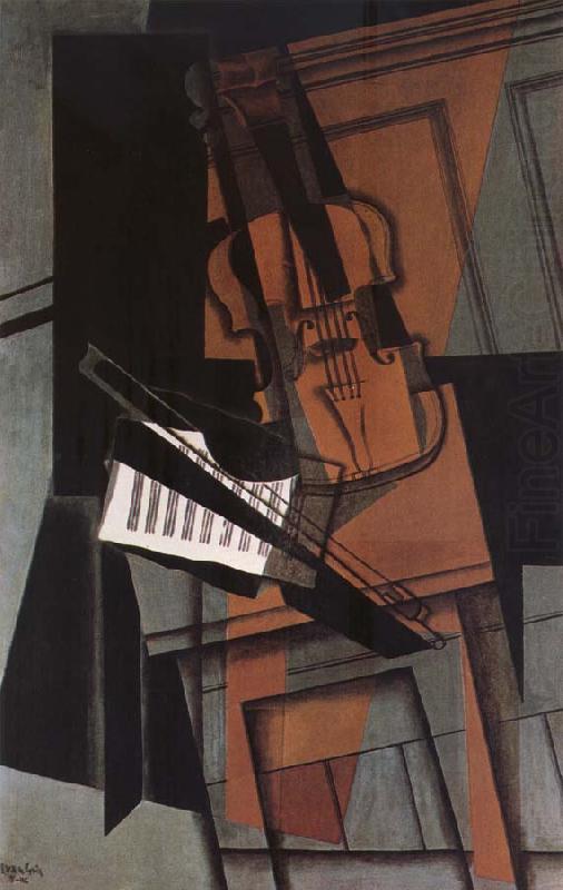 Juan Gris Fiddle china oil painting image